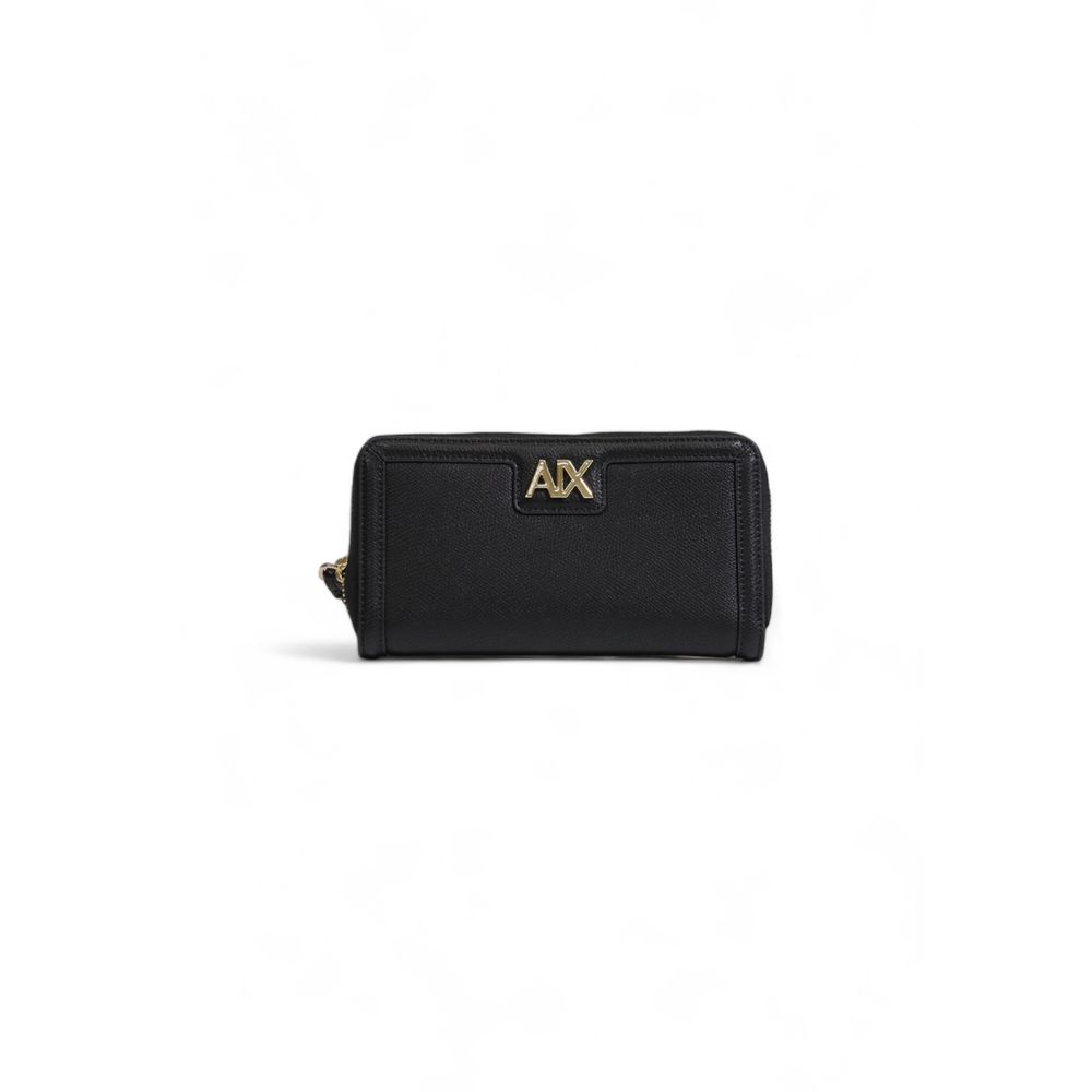 Armani Exchange Siyah Polyester Cüzdan